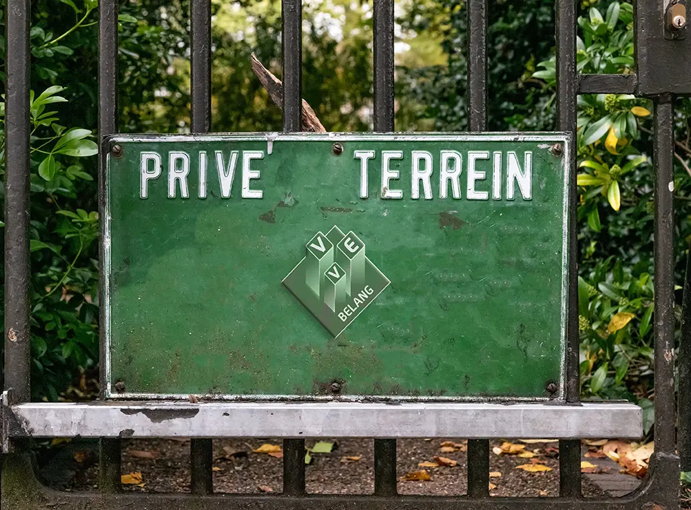 Privé terrein